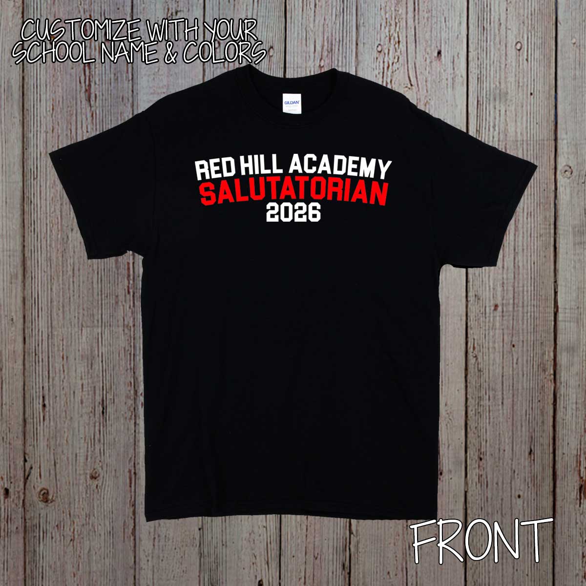 custom salutatorian shirt
