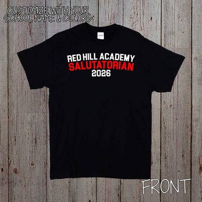 custom salutatorian shirt