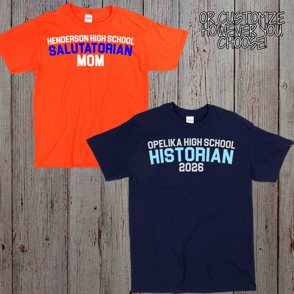 custom salutatorian shirt