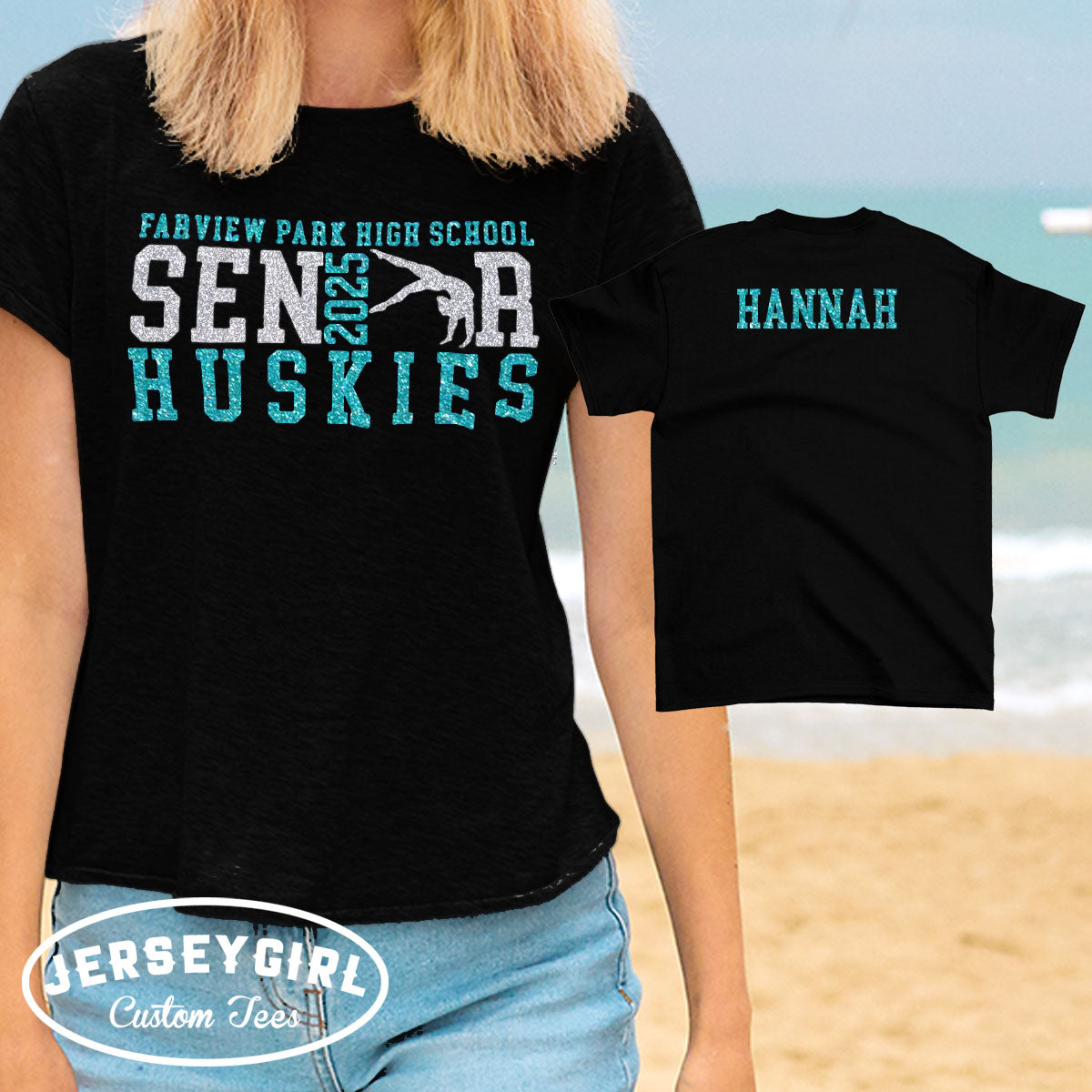 custom senior gymnastics shirt