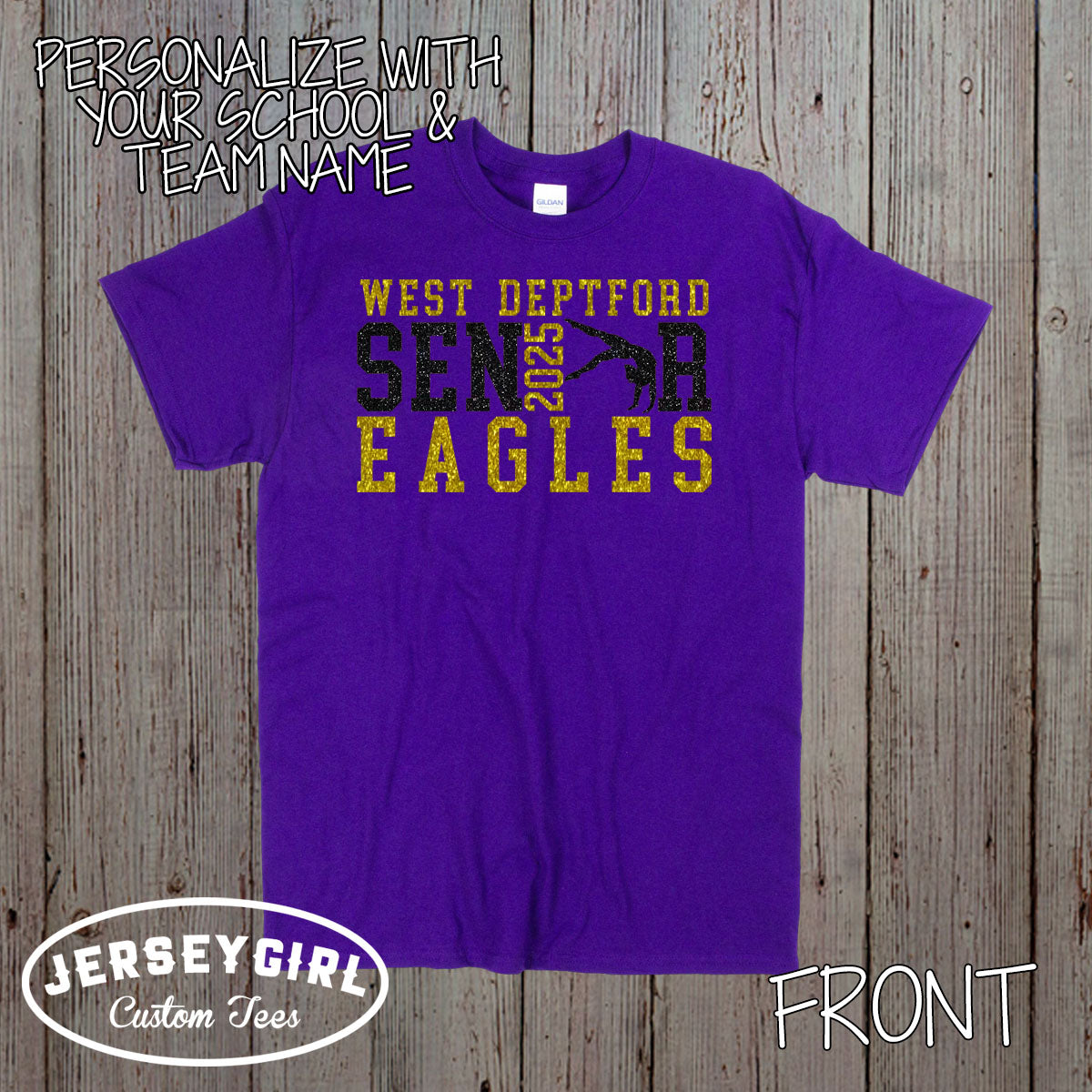 custom senior gymnastics shirt