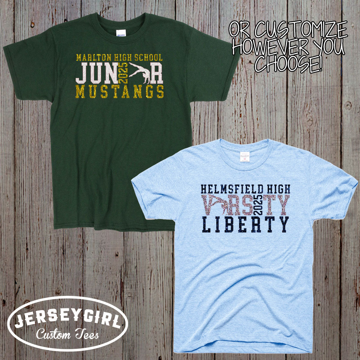 custom senior gymnastics shirt