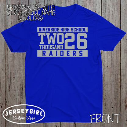 custom high school senior shirts