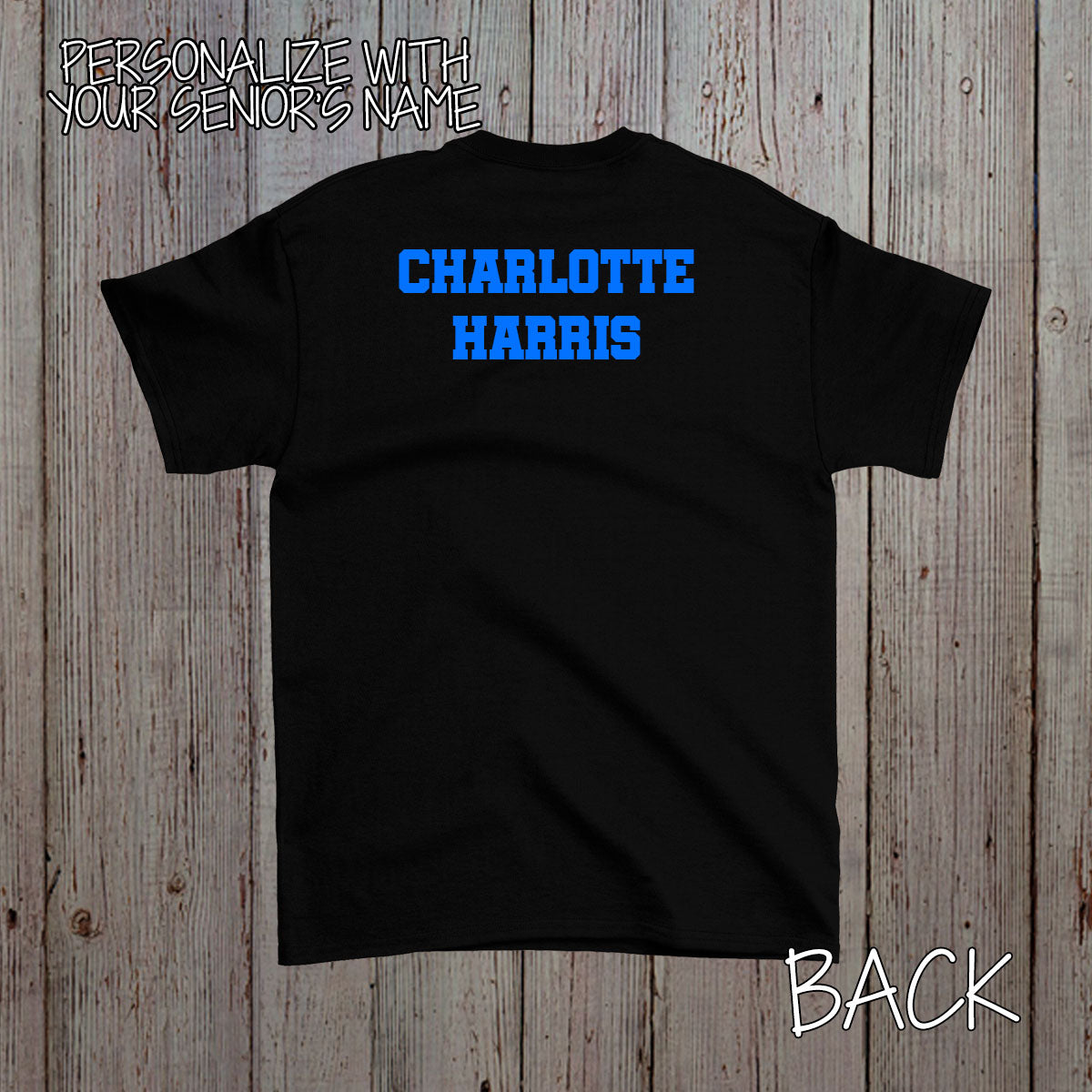 custom senior superlative shirt