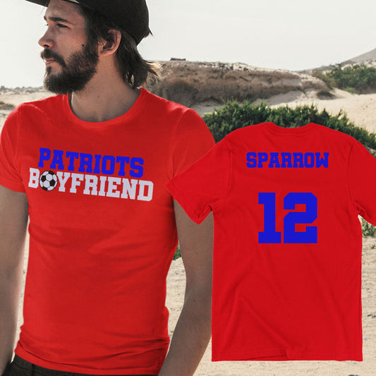 custom soccer boyfriend shirt