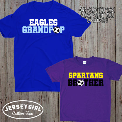 custom soccer boyfriend shirt