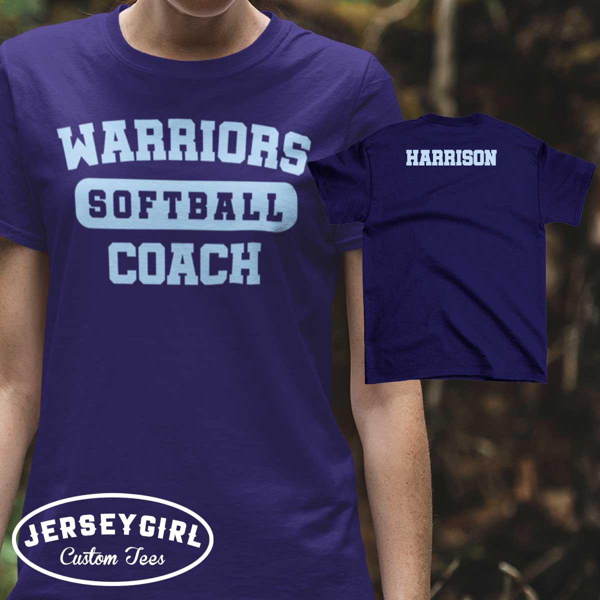 personalized softball coach shirt