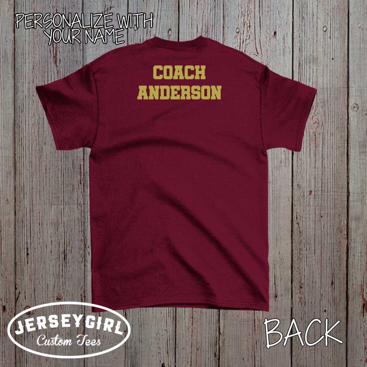 personalized softball coach shirt