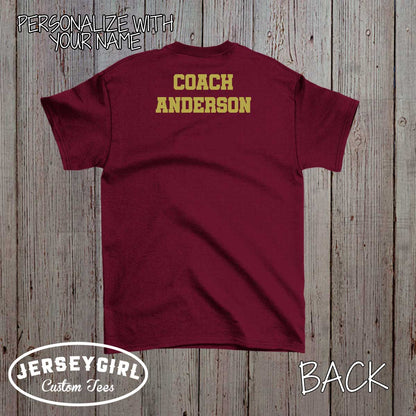 personalized softball coach shirt