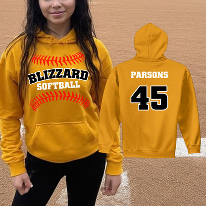 custom softball team sweatshirts