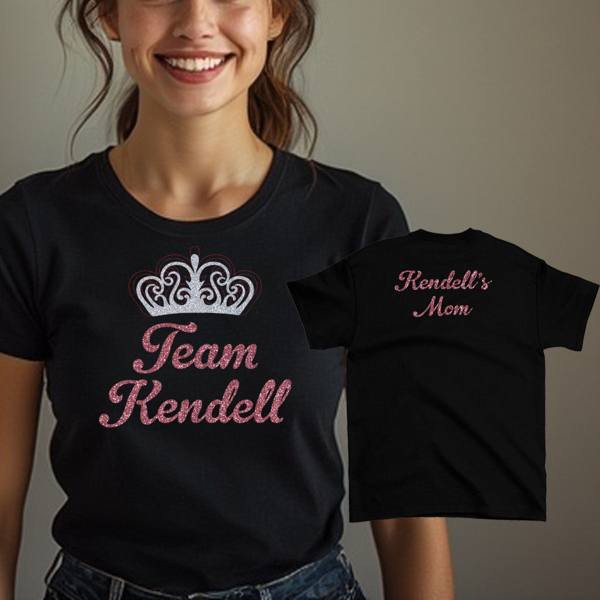 custom team pageant shirts