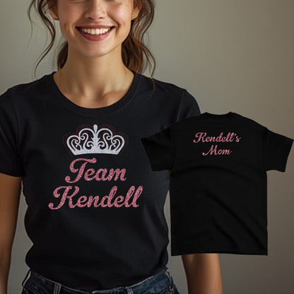 custom team pageant shirts