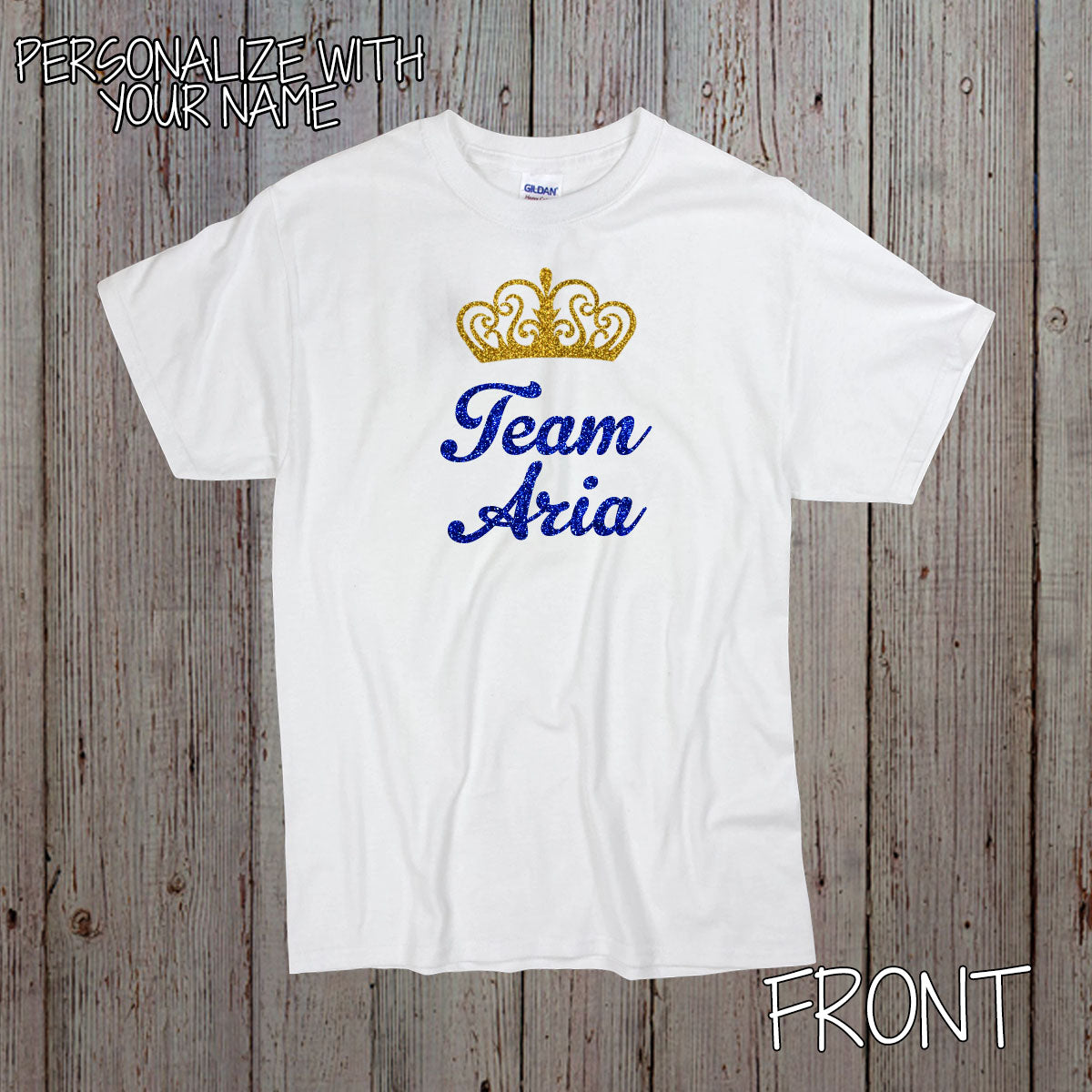 custom team pageant shirts