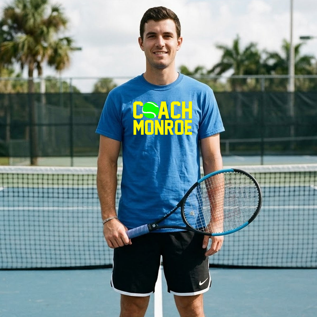 custom tennis coach shirt