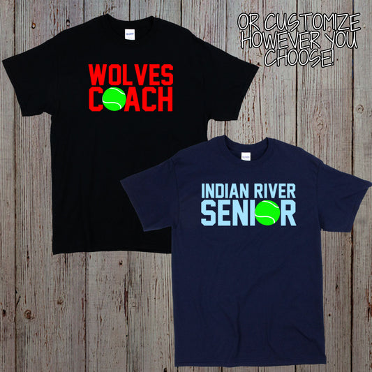 custom tennis coach shirt