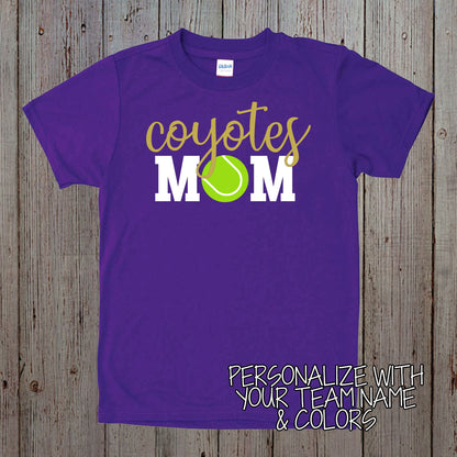 custom tennis mom shirt