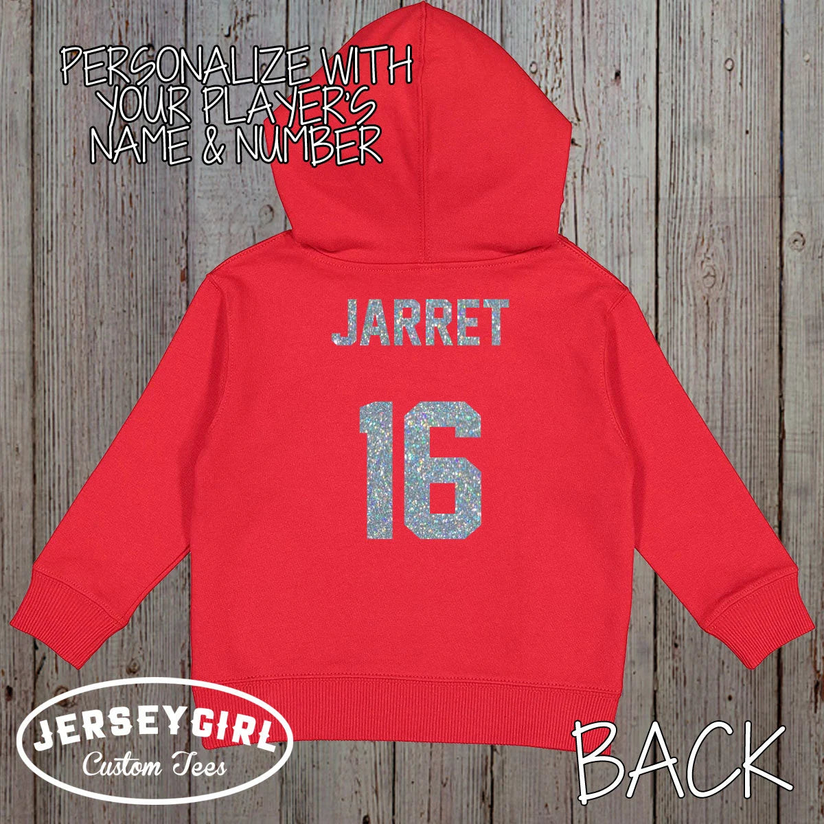 custom toddler hockey sister hoodie