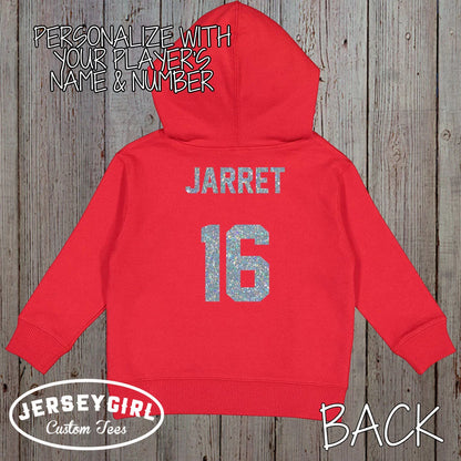 custom toddler hockey sister hoodie