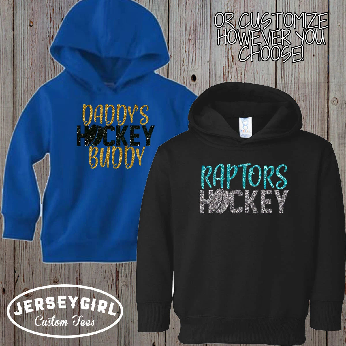 custom toddler hockey sister hoodie