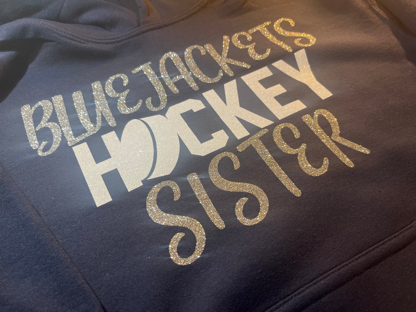 custom toddler hockey sister hoodie 