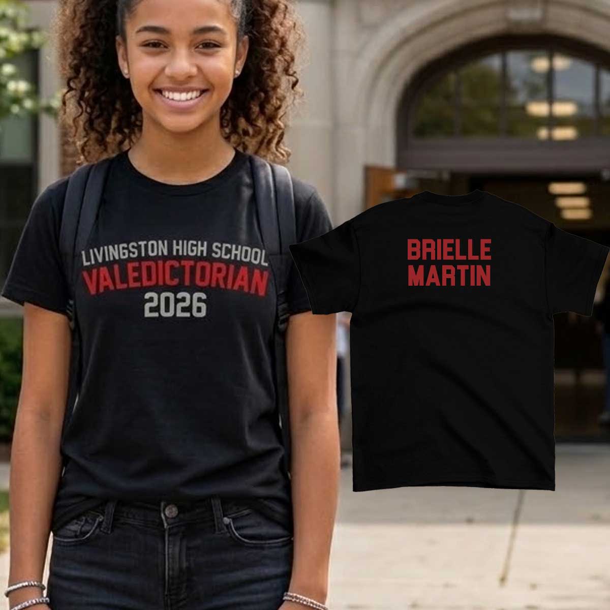 custom valedictorian shirt