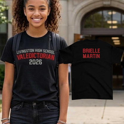 custom valedictorian shirt