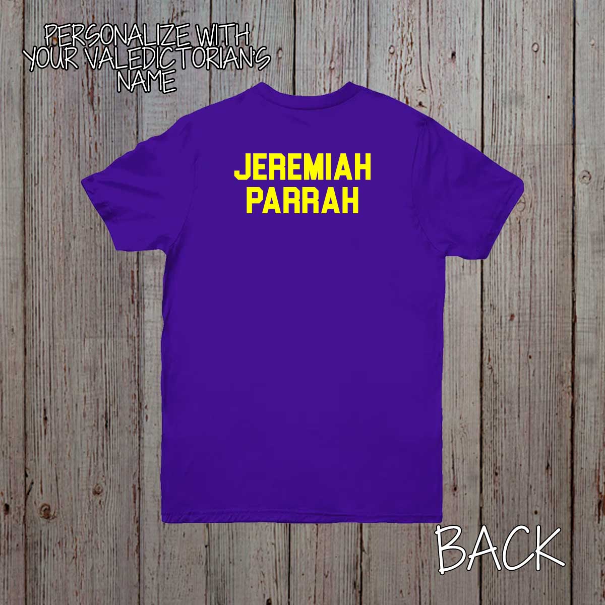 custom valedictorian shirt