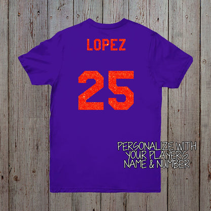 custom volleyball aunt shirt