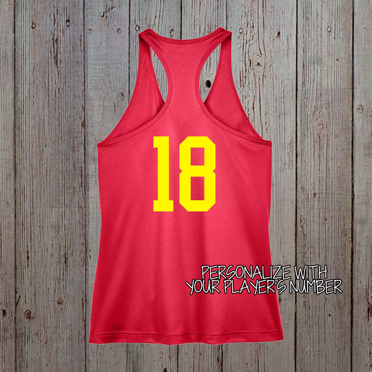 custom volleyball team tank tops