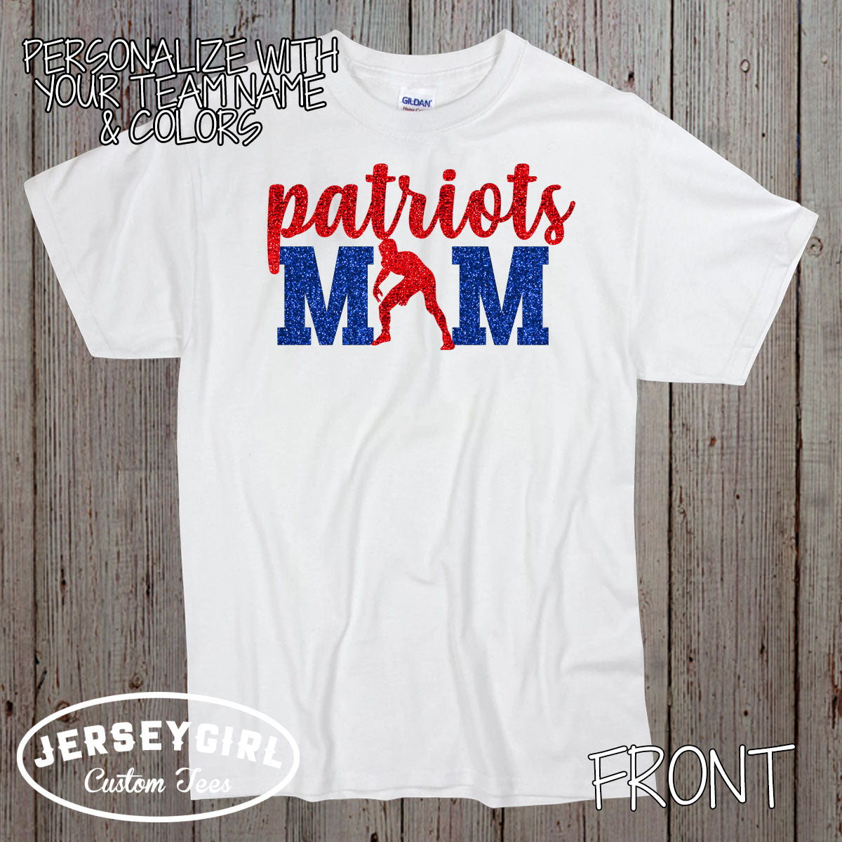 custom wrestling mom shirt with wrestler's name