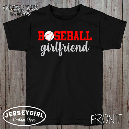 custom baseball girlfriend shirt