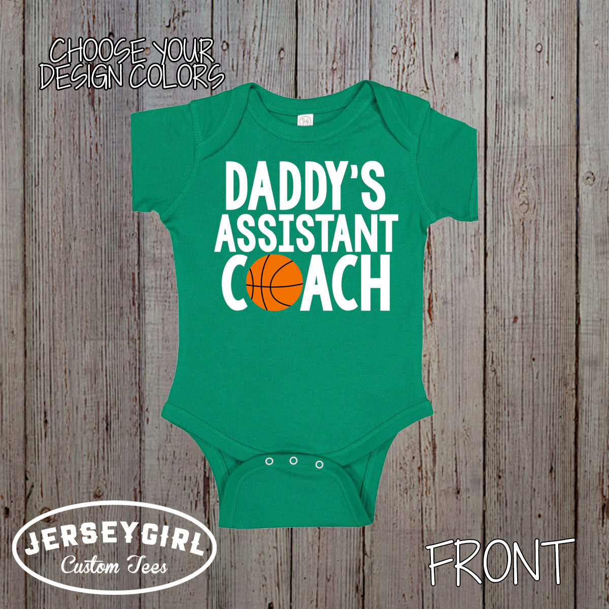 daddy's assistant coach basketball shirt