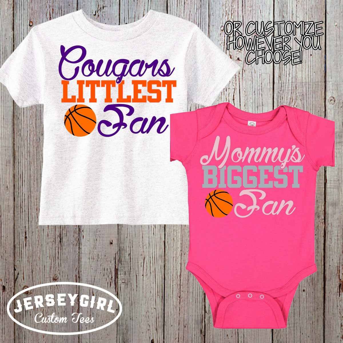 custom daddy's biggest fan basketball shirt