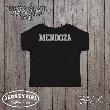 Custom Daddy's Biggest Fan Bowling Bodysuit / Toddler Shirt