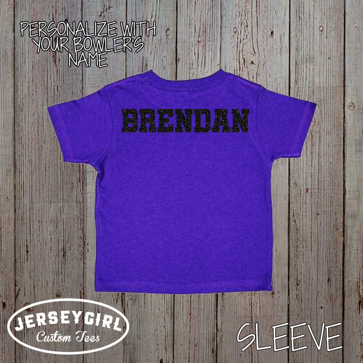 glitter daddy's biggest fan bowling bodysuit