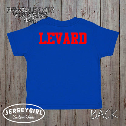 daddy's biggest fan boxing bodysuit