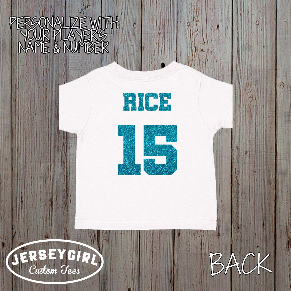 glitter daddy's biggest fan lacrosse bodysuit / shirt