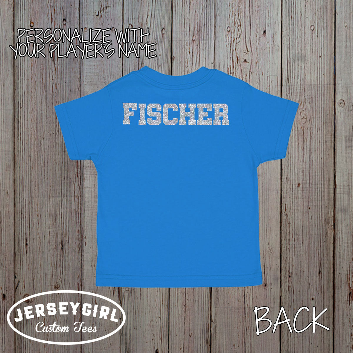 Glitter Daddy's Biggest Fan Tennis Bodysuit or Toddler Shirt