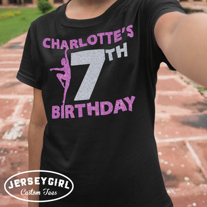 personalized dance birthday shirt