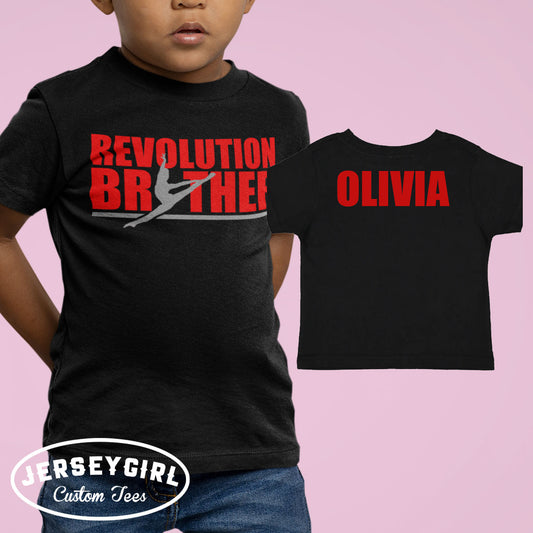custom dance brother bodysuit / toddler shirt