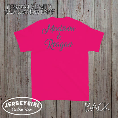 dance dad shirt with name