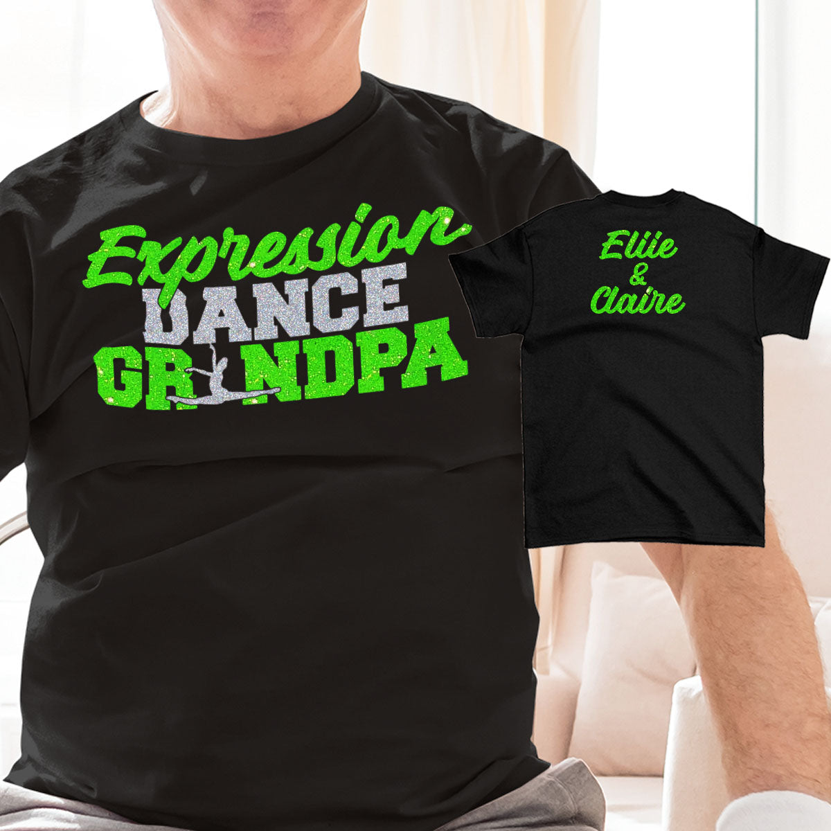 custom dance grandpa shirt