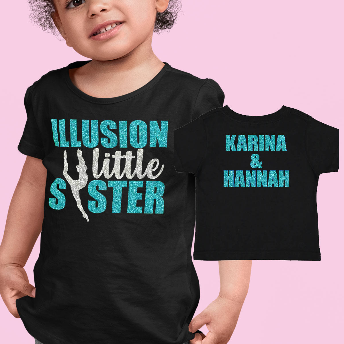custom dance little sister shirt