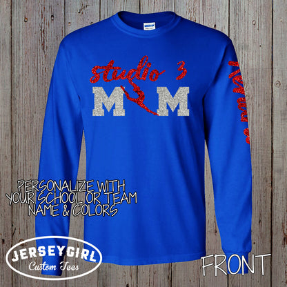 custom dance mom long-sleeve shirt