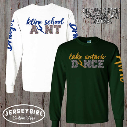 custom dance mom long-sleeve shirt