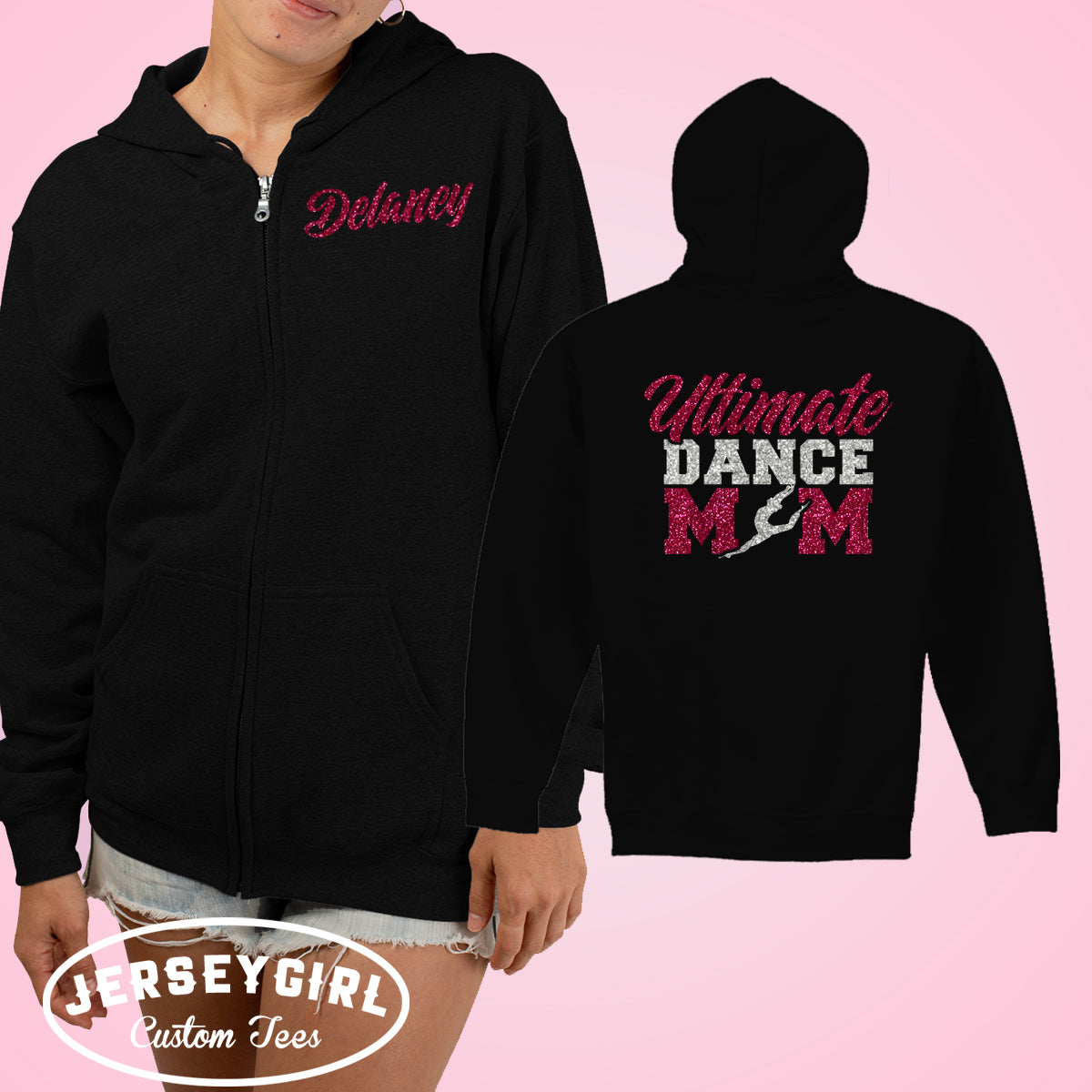 dance mom zip up hoodie