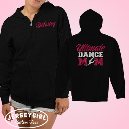 dance mom zip up hoodie