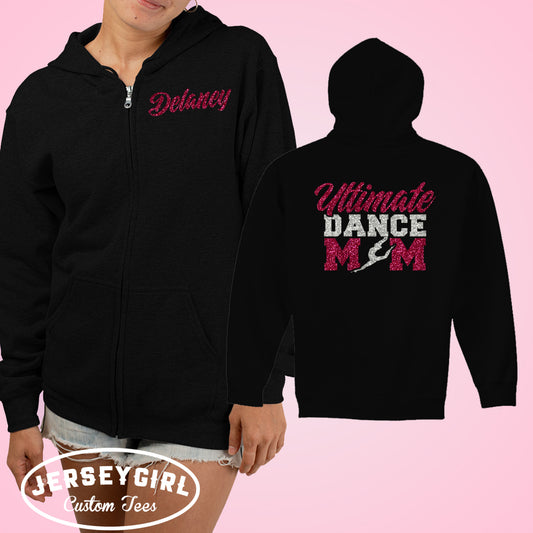 dance mom zip up hoodie