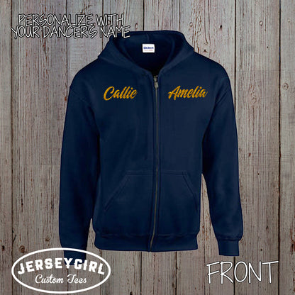 dance mom zip up hoodie