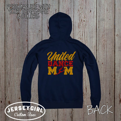 dance mom zip up hoodie